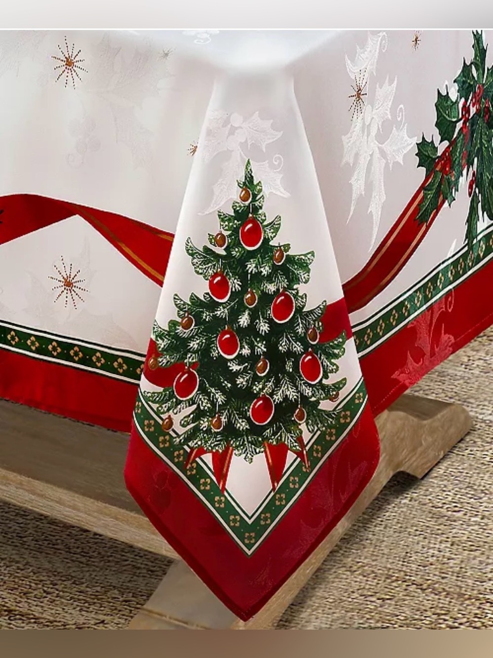 Villeroy & Boch TOY'S DELIGHT Engineered 60 x 144” Oblong Tablecloth NIP $176